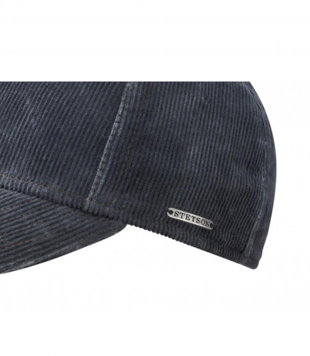 gorra de béisbol azul de terciop gorra de béisbol azul de terciop